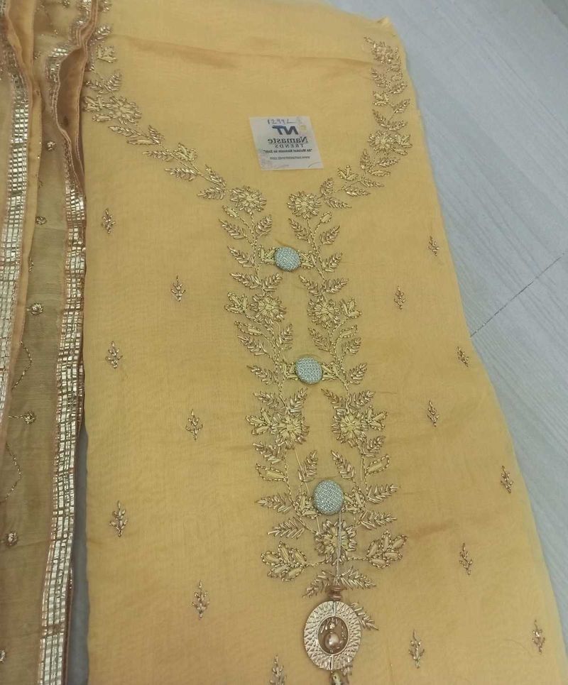 Heavy Embroidery Dress Material