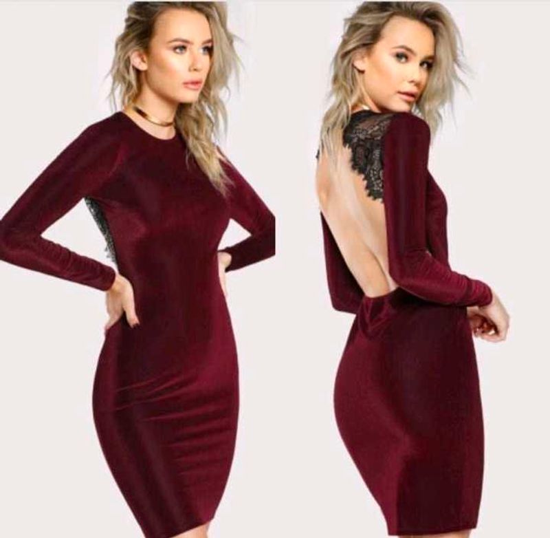 BACKLESS BODYCON