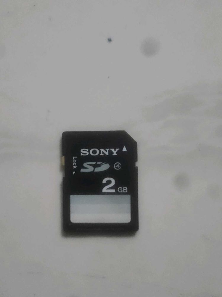 Sony 2GB SD Card