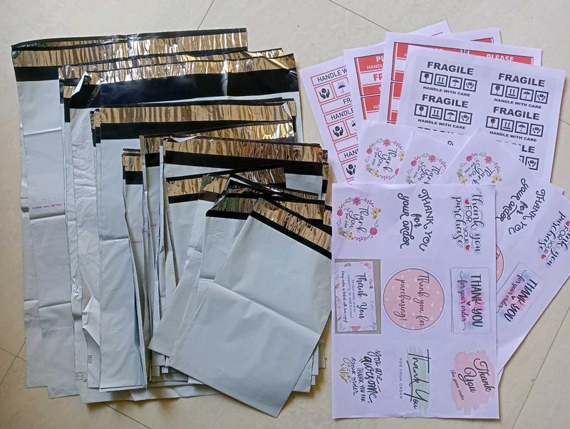 12+12+12 Shipping Bags And Notes