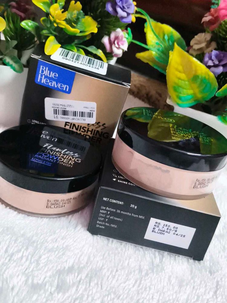 Pack of 2 Blue Heaven Flawless Matte Finishing Pow