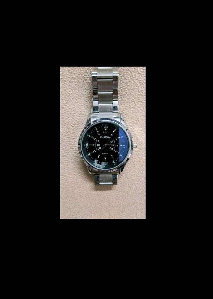 Men's Custom Quartz Analogue Chronograph Watch
