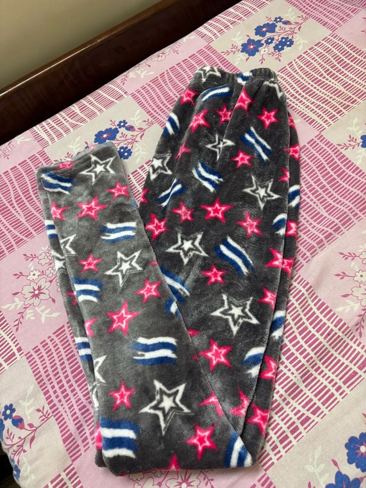 Cozy Star Print Pajama Pants