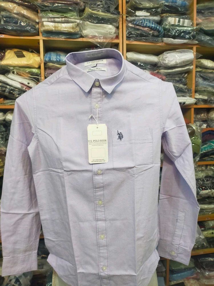 NEW U.S Polo Shirt Lavender