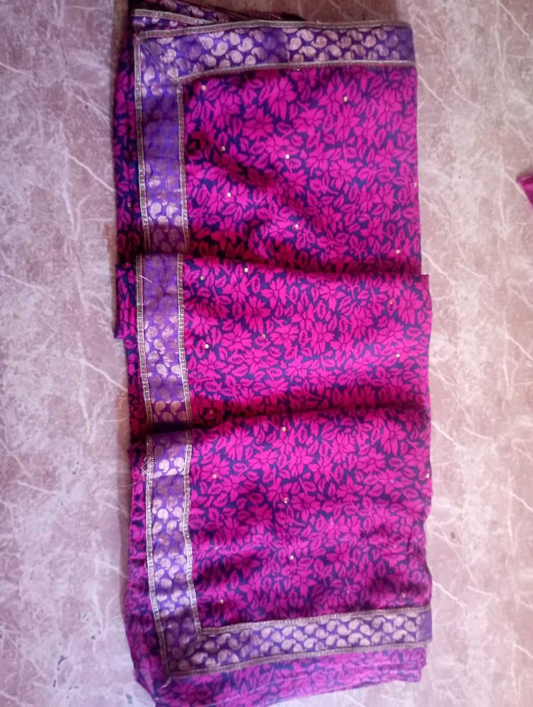 Latest New Trend Pink Saree
