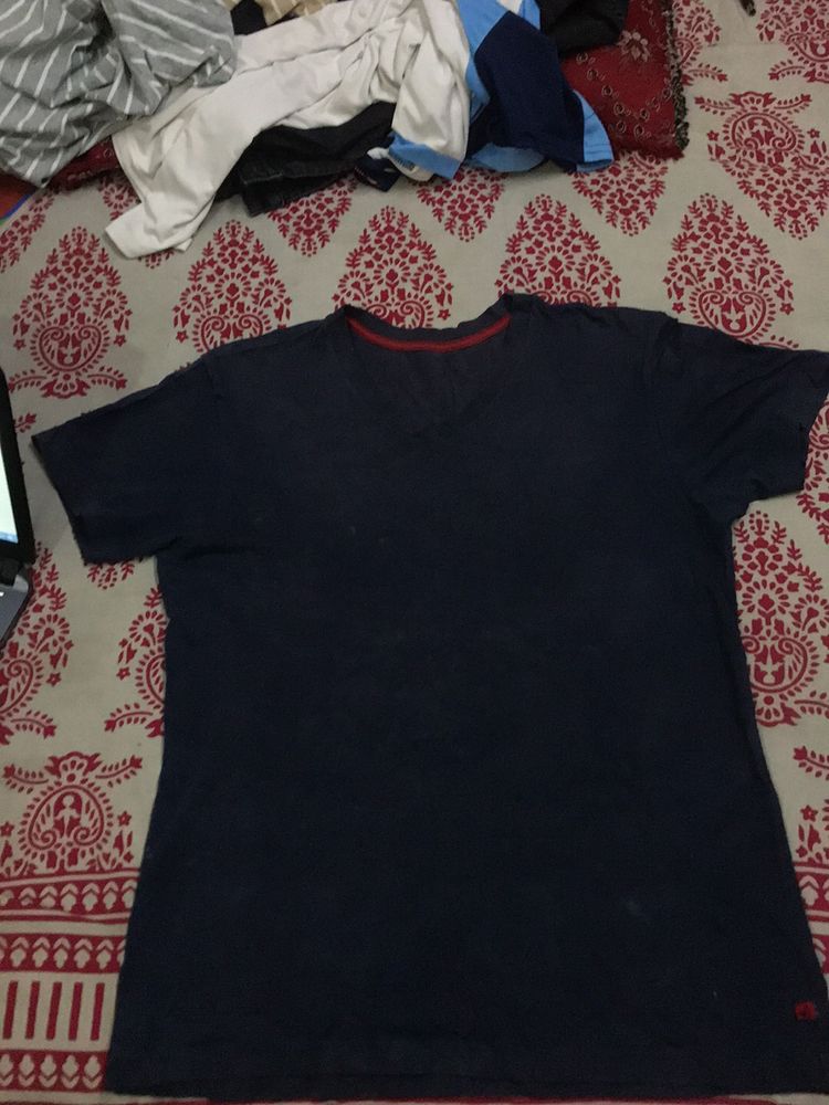 Men Blue Shirt