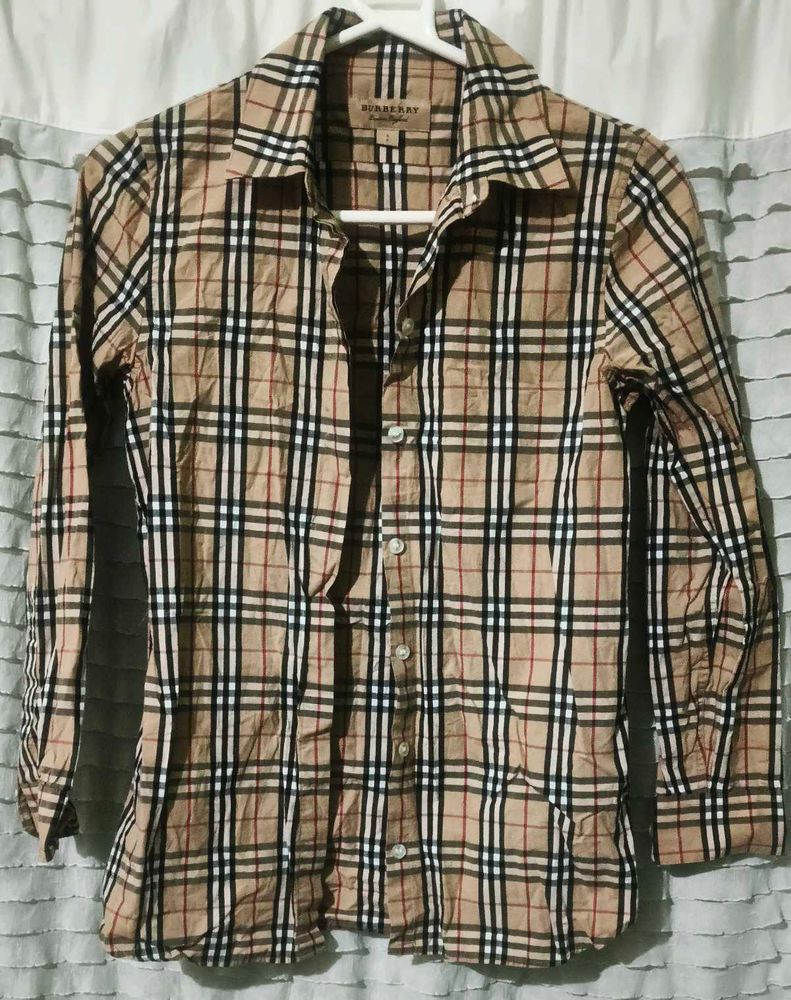 Burberry Classic Check Button-Down Shirt