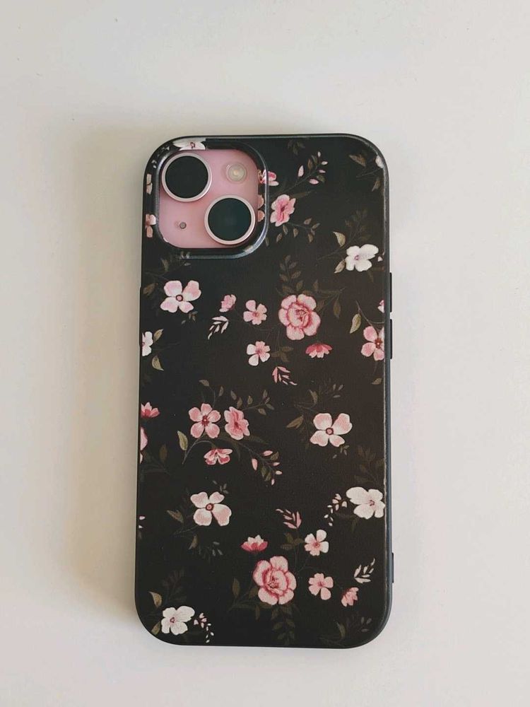 Floral Print iPhone 15 Phone Case