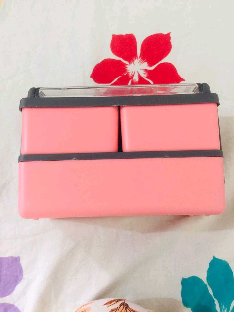 Pink Bento Box Lunch Container