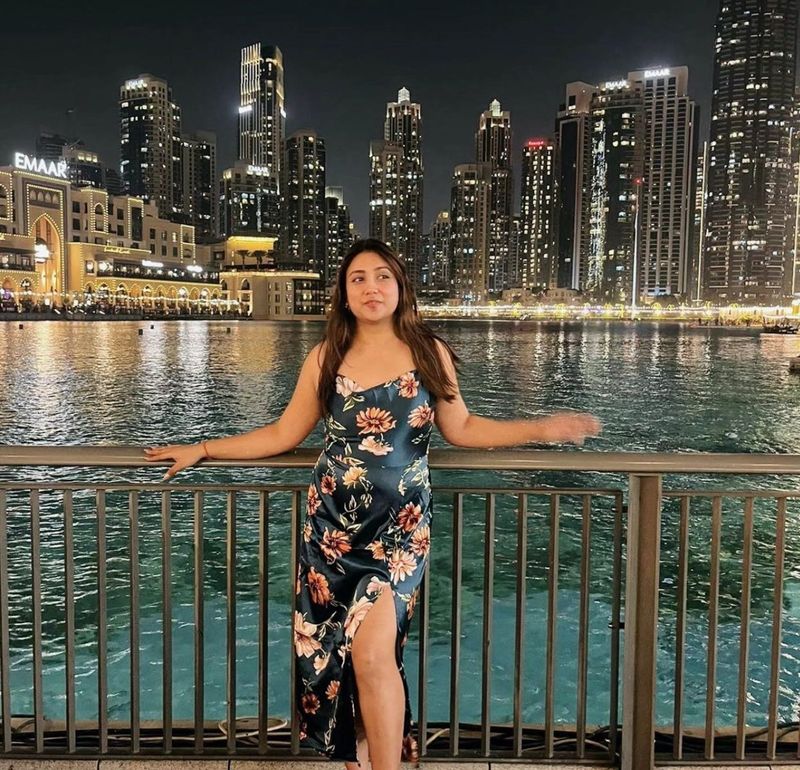 Floral Print Midi Dress