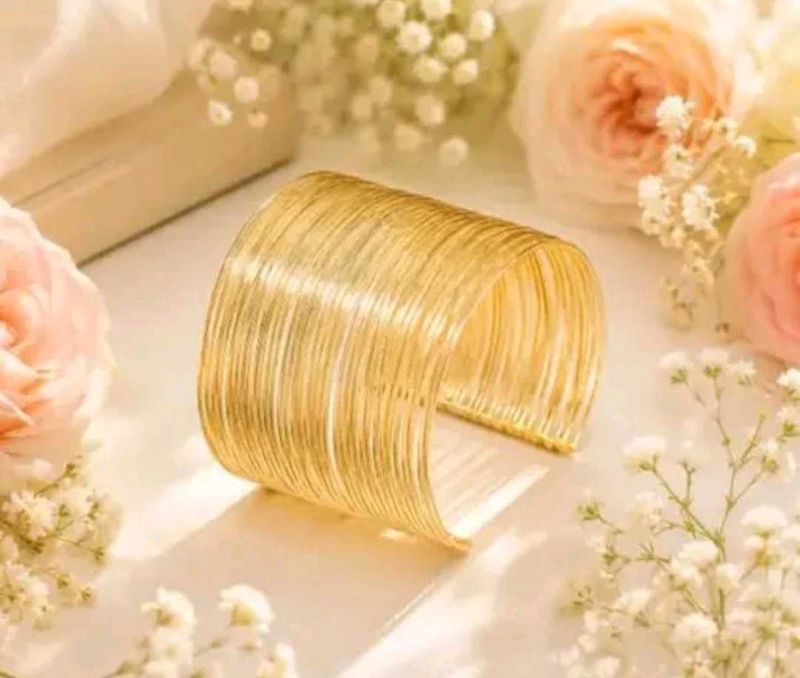 Trendy Cuff Multilayered Bracelet