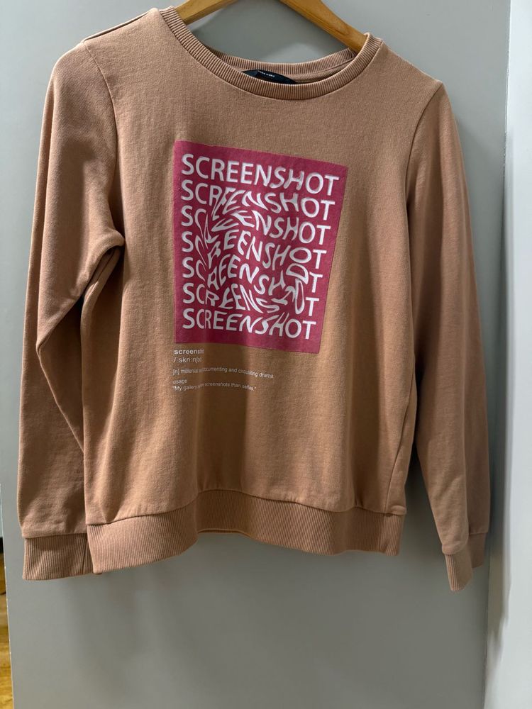 VERO MODA Graphic Print Sweatshirt