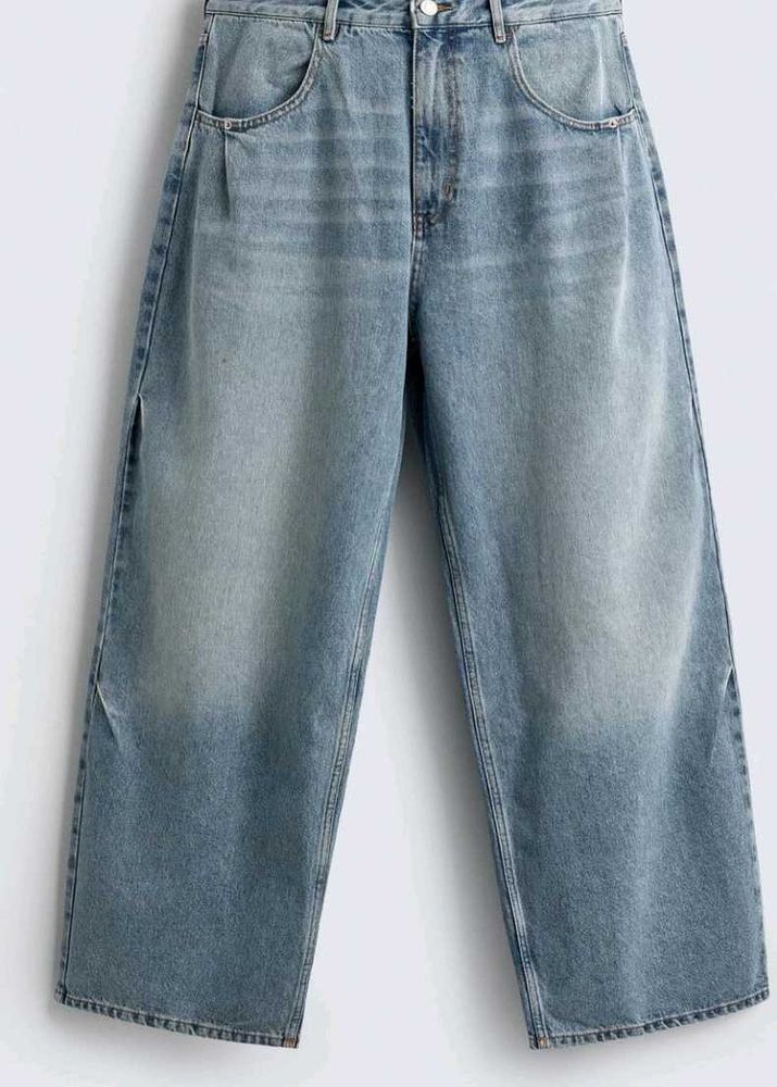 Zara dusty baggy denims| FOR MEN
