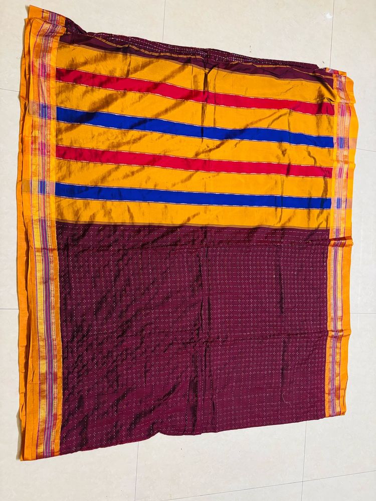 maharashtrian choli Saree
