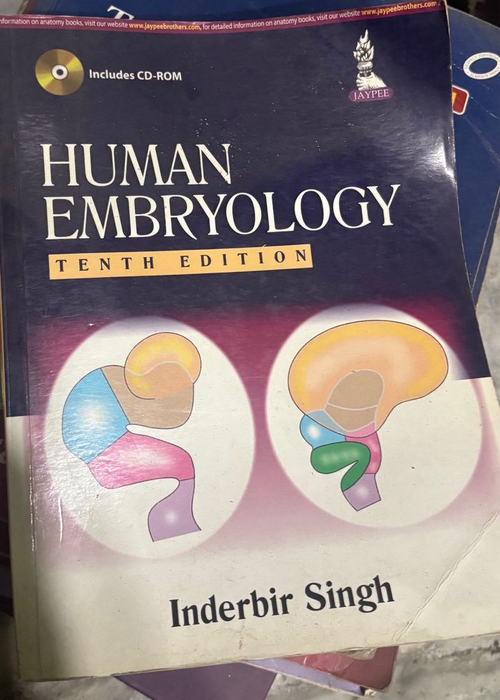 Human embryology book