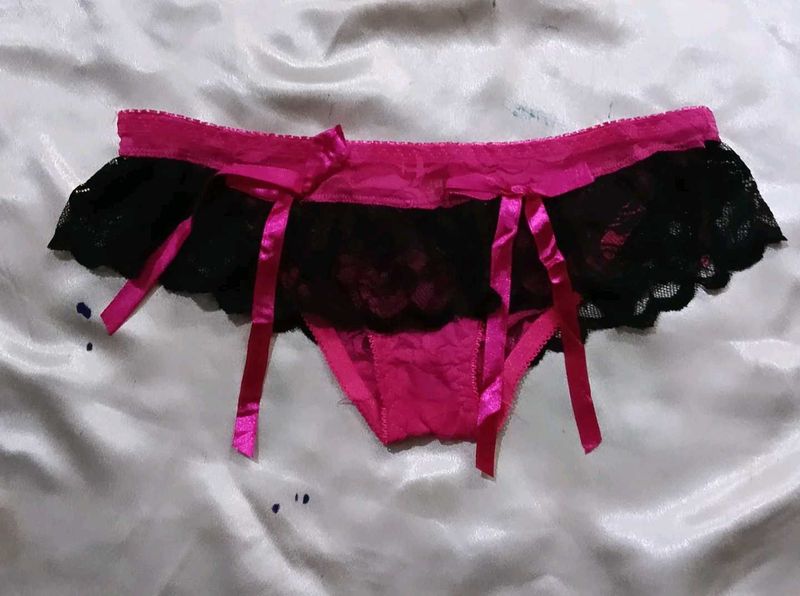 Pink &amp; Black panty