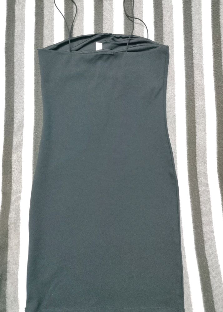H&amp;M Black Bodycon Dress