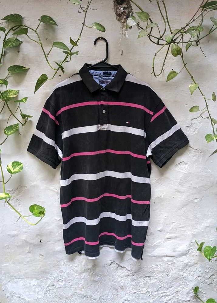 Tommy Hilfiger Striped Polo Shirt