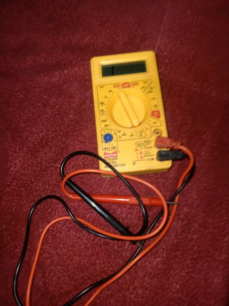 This Is A Multimeter And On New But This State Fry Fixed Not Any Comment Please Poet Me Contact Only