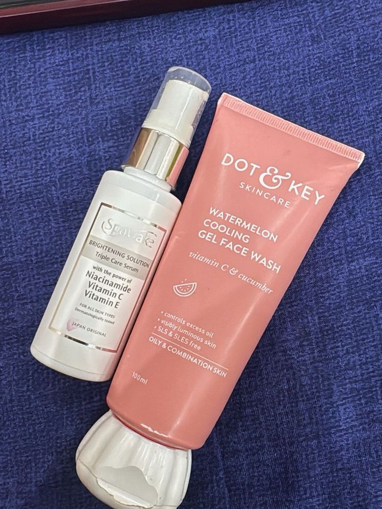 dot and key facewash one goodie