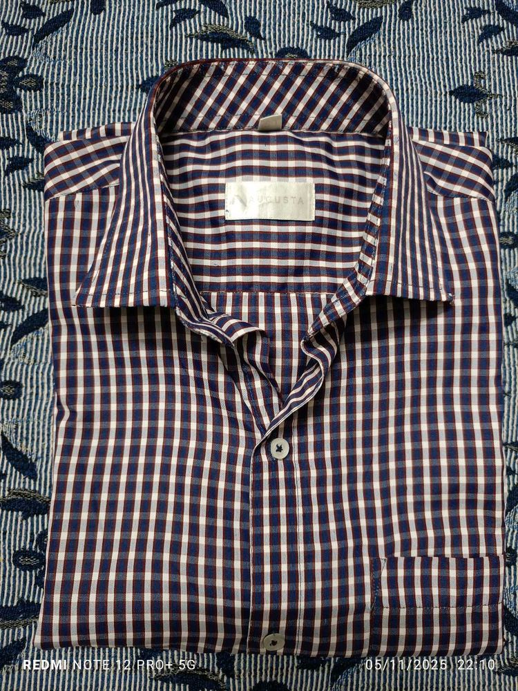 Sale 99rs. Checked Shirt Blue 🔵 New condition