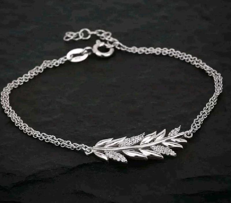 real silver bracelet