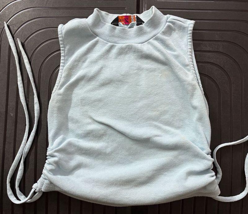 Ruched Crop Top