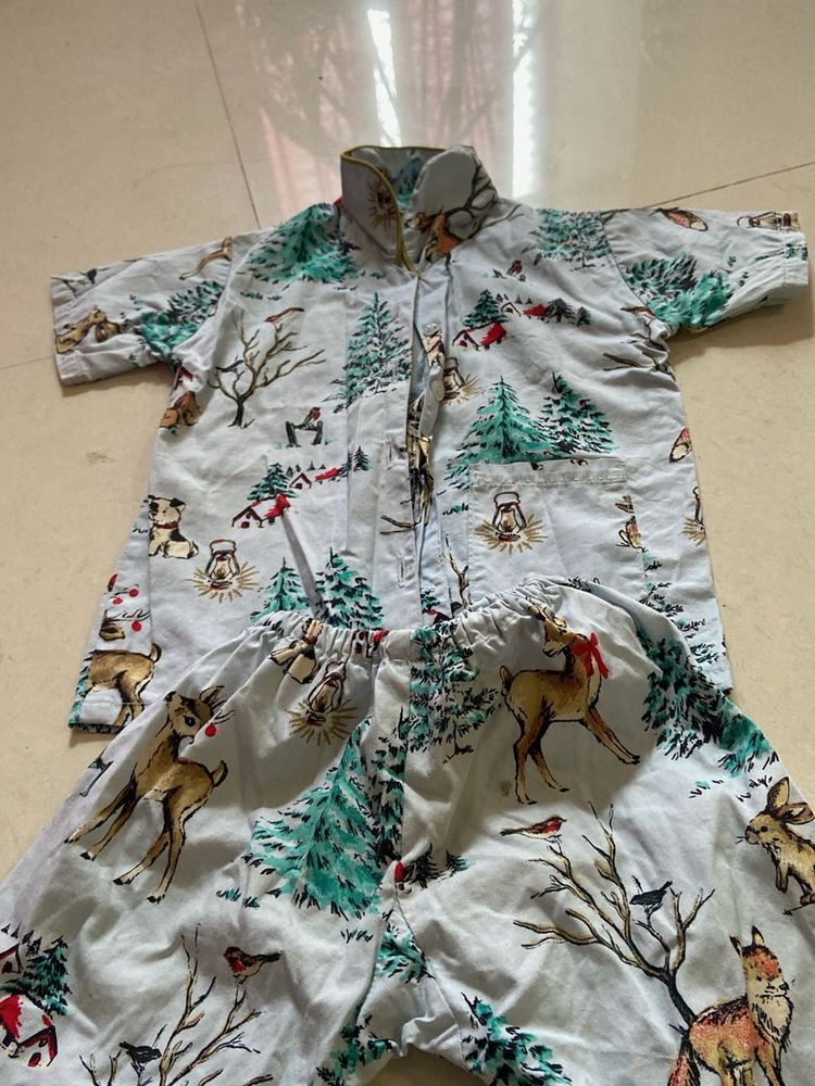 Winter Forest Pajama Set