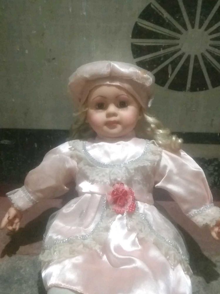 Vintage Porcelain Doll