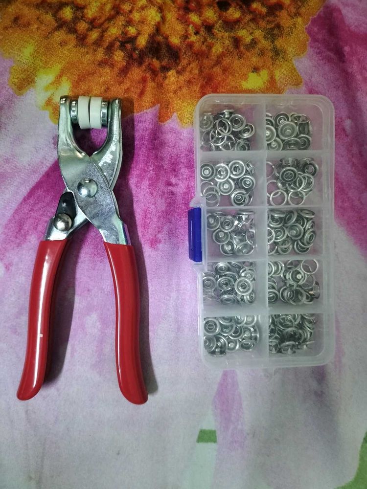 Snap Fastener Pliers Tool Kit