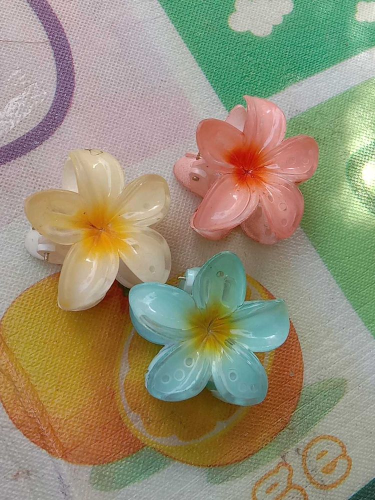 pack of 3 floral clutches