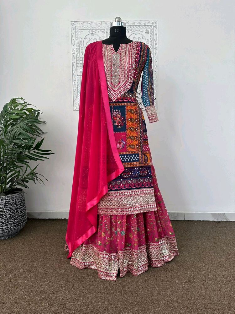 MOST DEMANDING AND BEAUTIFUL SHARARA WITH DUPATTA