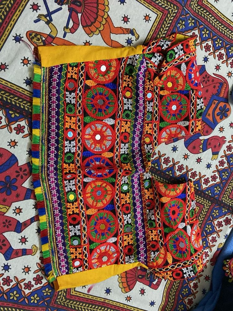 Embroidered Lehenga Choli Top