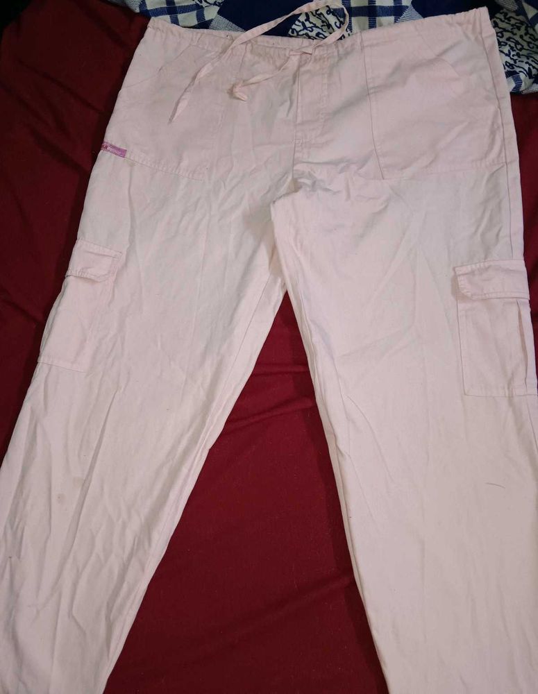 Light Pink Cargo Pants