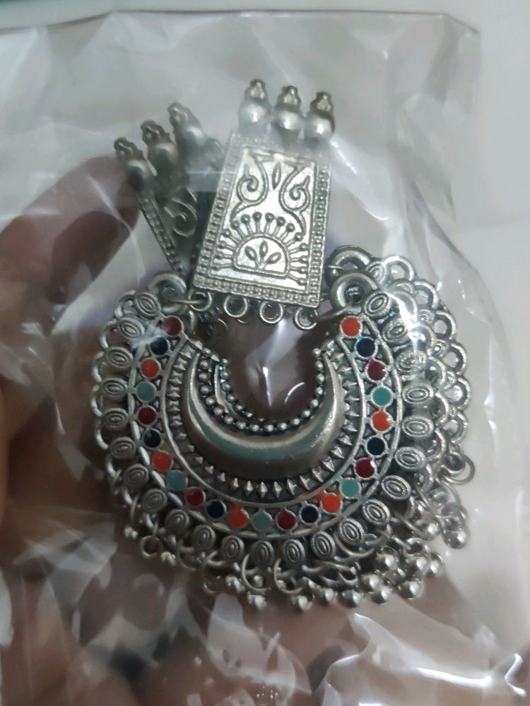 4 Oxidised Earrings