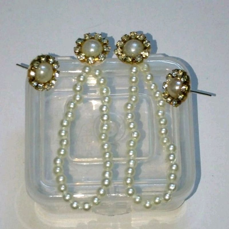 Earnings Unique fancy 2 set Jadawi pearls branded