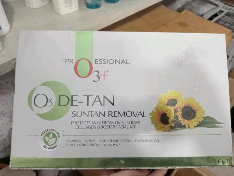 O3+ Professional De-Tan Facial Kit