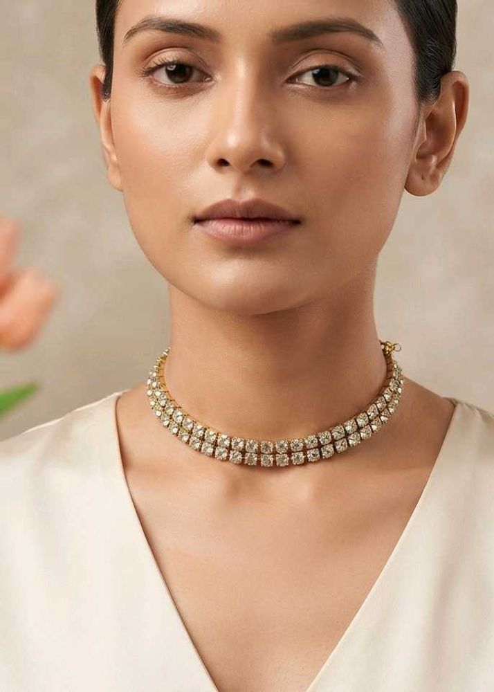 Gold Tone Chain Necklace