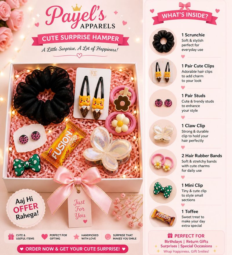 Cute Surprise Hamper for Girls