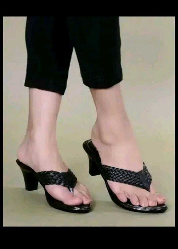 black heels