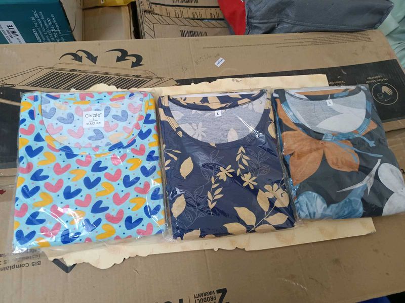 Set of 3 Women's Printed Kurtas