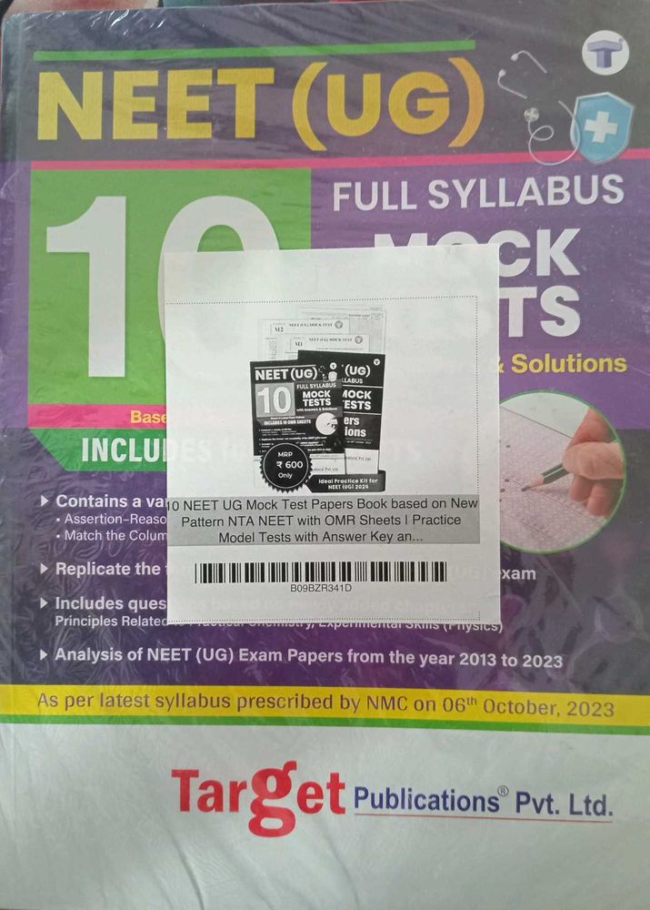 NEET (UG) Full Syllabus Mock Tests Book