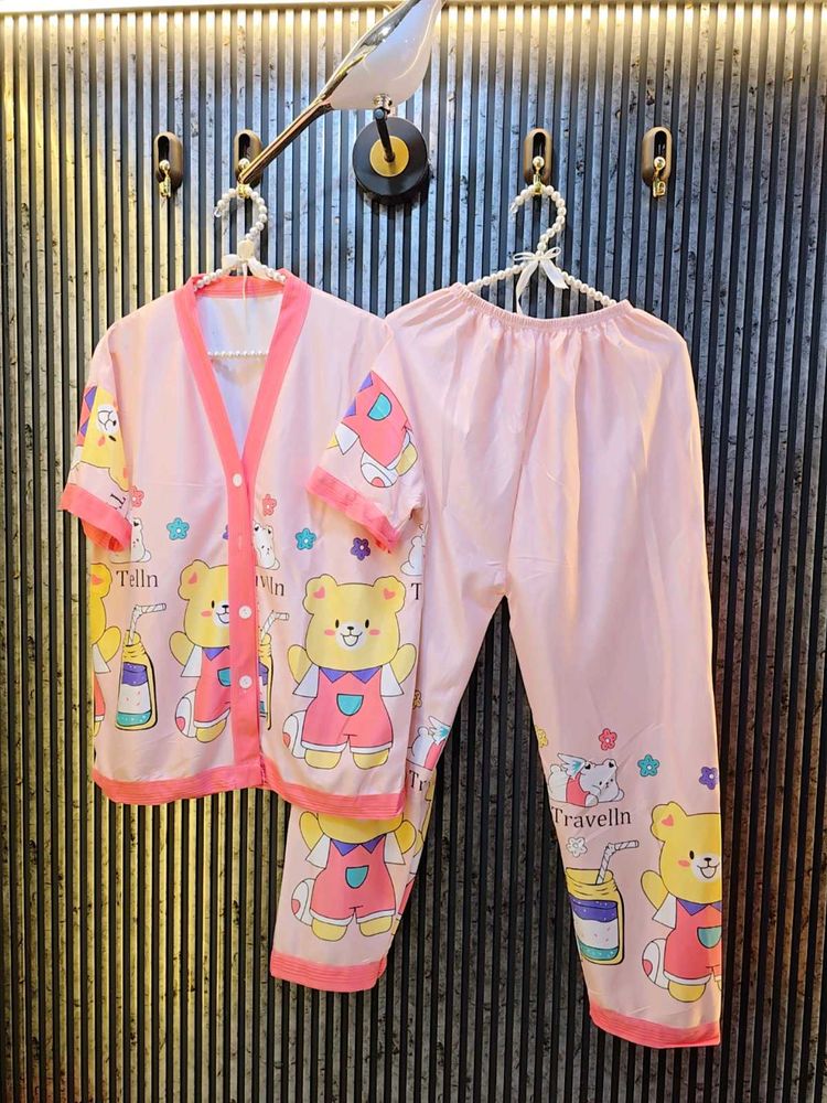 Cute  Print Pajama Set