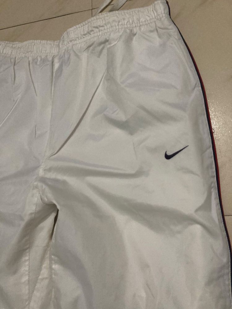Nike White Track Pants