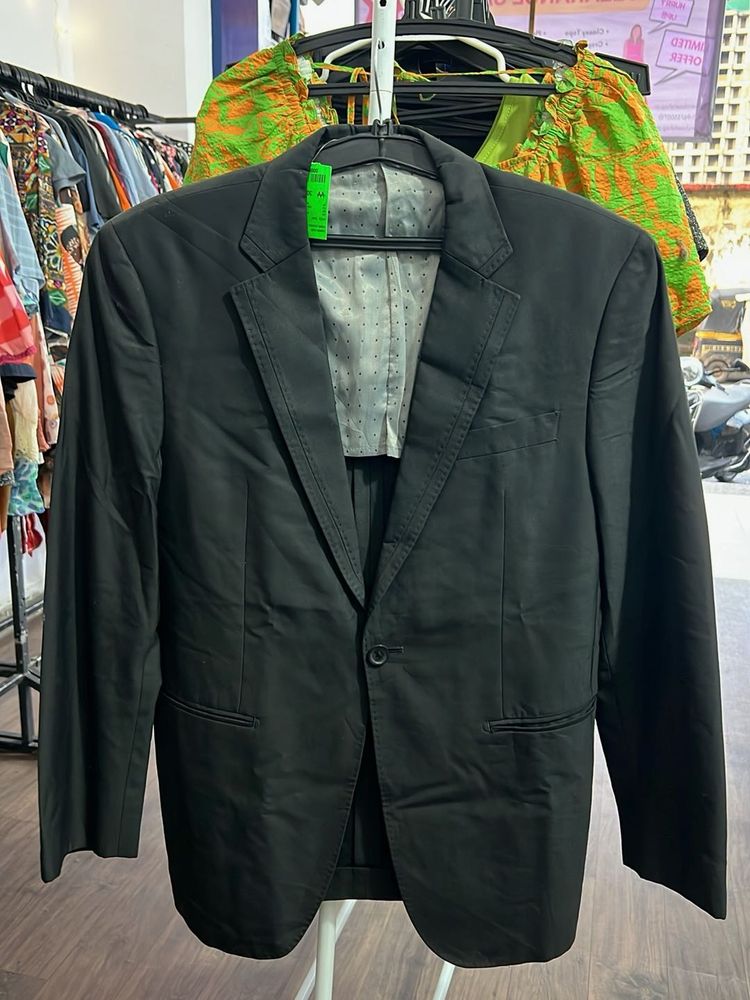Classic Black Men's Suit Blazer