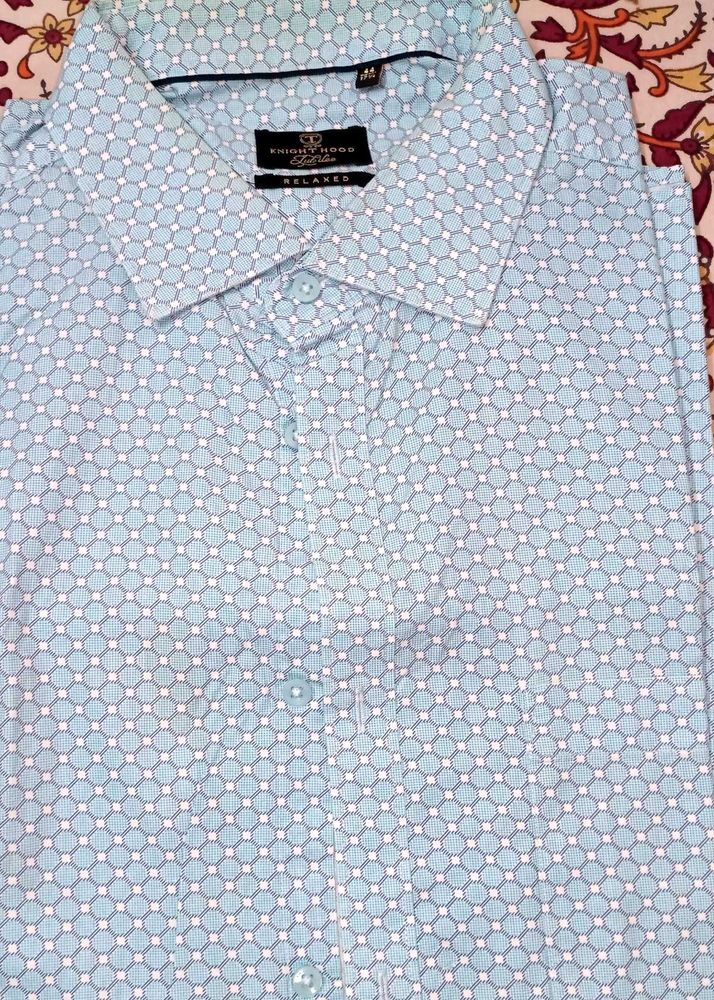Men's Light Blue Shirt 44