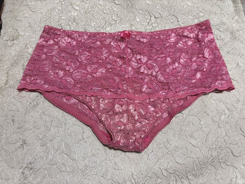 Pink Lace Panties