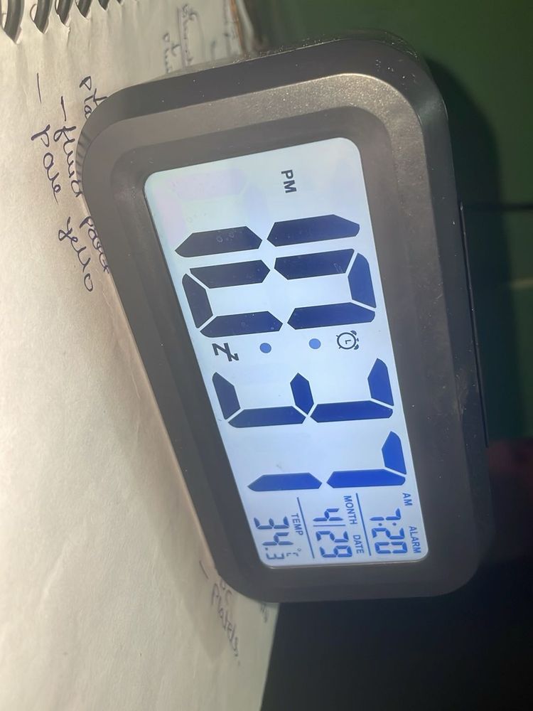 alarm clock