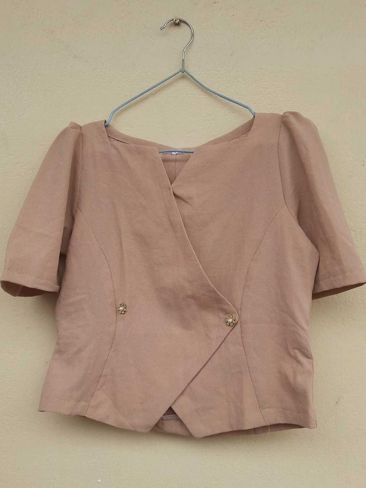 Stylish Women's Wrap Top