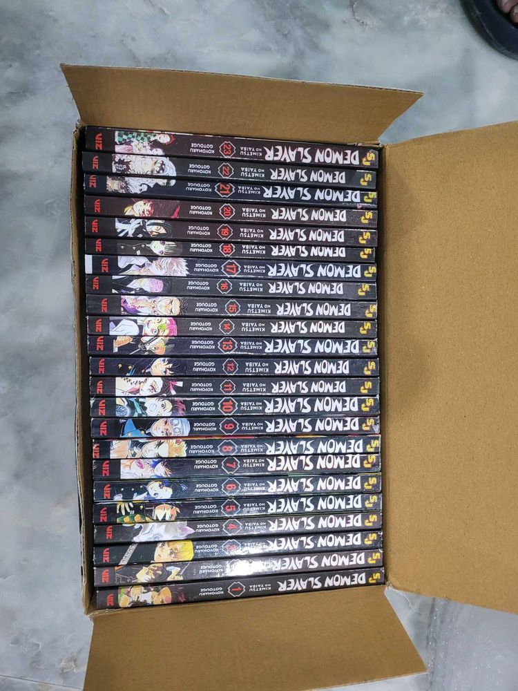 Demon Slayer Manga Complete Set